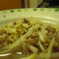Ｋazu's cooksnap of when they made 簡単✿もやしと挽肉の中華炒め.