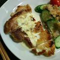 M130018's cooksnap of when they made 鶏モモステーキ☆塩レモンマヨソースかけ.