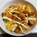 なるとら's cooksnap of when they made コテっコテ♪鶏皮のてり焼き＋チリマヨ☆.