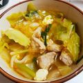 なるとら's cooksnap of when they made 余っちゃったキムチの残りで簡単お鍋.