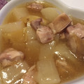 shokonta's cooksnap of when they made 鶏と大根の煮物 ＊生姜香る和風餡＊.