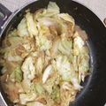 クックHRXIWV☆'s cooksnap of when they made キャベツと玉ねぎ❁にんにくゴマ味噌炒め.
