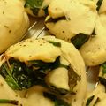 chiriri10's cooksnap of when they made ほうれん草のプチパン.