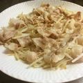 oyukidesu's cooksnap of when they made シンプル　ｉｓ　美味～豚ともやしだけ.
