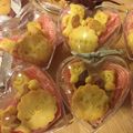 Karlycook's cooksnap of when they made マカダミア&ホワイトチョコサブレ.