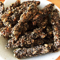 ひい◡̈♥︎'s cooksnap of when they made 黒豆茶の出がらしで作るヘルシーかりんとう.