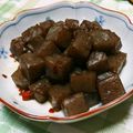☆ずー☆'s cooksnap of when they made ピリ辛こんにゃくステーキ.