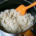 мiмico's cooksnap of when they made ヘルシー玄米を「びっくり炊き」で簡単に！.