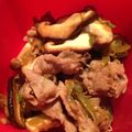 太郎と花子と私's cooksnap of when they made 豚としいたけの炒め物★お弁当に最適！.