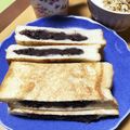 ☆あいちゃん's cooksnap of when they made あんことチーズのハーモニー♪ホットサンド.
