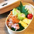 hellogen's cooksnap of when they made お弁当☆カニカマキャベツのまきまき.