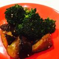 ティモチ's cooksnap of when they made ナスとブロッコリーの胡麻和え.