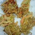 ♡ふうとも♡'s cooksnap of when they made サクサク玉葱と水菜のかき揚げ.
