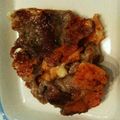 カナリア's cooksnap of when they made ビールにも☆豚肉のカリカリチーズ焼き.