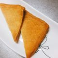 ★ちーた's cooksnap of when they made ★ﾚﾝｼﾞdeきつねうどん用お揚げ★.