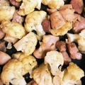 Gurimido1's cooksnap of when they made カリフラワーと鶏肉のカレー炒め.