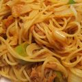 Mijumallow's cooksnap of when they made 簡単✩ネギとツナのトマトソースパスタ.