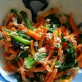沙弥や's cooksnap of when they made 春菊の海苔ツナ和え物.