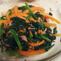 aoi0517's cooksnap of when they made ほうれん草のツナごま和え 生姜風味.