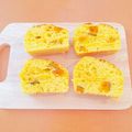 ほのろん's cooksnap of when they made 簡単♡Wかぼちゃ&オレオのパウンドケーキ.