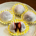 メオちゃん's cooksnap of when they made いちご大福 意外と簡単.