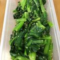 桃的美しき日々's cooksnap of when they made 小松菜の塩昆布和え☆.