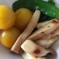 ゆうちゃんシェフ's cooksnap of when they made お弁当用おかず 絹さやエリンギ卵炒め.
