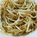 ちぃちゃんの新米ママ's cooksnap of when they made もやし 簡単 おつまみ ナムル QC.