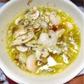 やまとも888's cooksnap of when they made マッシュルームとえびのアヒージョ.