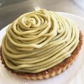 きぃ～の's cooksnap of when they made ☆さつま芋モンブランタルト☆.