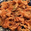 ひげちろ太郎's cooksnap of when they made 節約160円♡激ウマ!豚こまナポリタン.