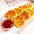茶ﾊﾟ's cooksnap of when they made キムチチーズとベーコンのじゃがいも餅.
