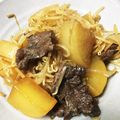 3754098's cooksnap of when they made 牛ハラミと白菜の煮込み★.