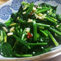 ちょうぴん's cooksnap of when they made 【簡単激ウマ】ほうれん草の中華炒め.