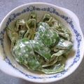 ☆sinnkuro★'s cooksnap of when they made レンジで簡単★ピーマンのマヨ生姜和え.