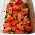 あきみの☆'s cooksnap of when they made 簡単♡切って混ぜるだけ！トマトマリネ.