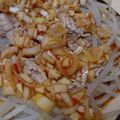 かりもも's cooksnap of when they made ★豚肉ともやしの冷しゃぶピリ辛香味だれ★.