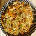 laboMIKIさん's cooksnap of when they made めんつゆで簡単＊いり豆腐＊.