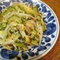 Jaye's cooksnap of when they made ゴーヤとツナのチャンプル.
