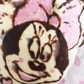 にゃにゃママたん's cooksnap of when they made ミッキーのチョコプレート★2色★.