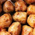 saetun's cooksnap of when they made 我が家の肉団子。つくね風。.