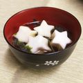 ココ☆ラム☆杏's cooksnap of when they made ♡お花や動物はんぺんの味噌汁&お吸い物♪.