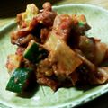 なみまお's cooksnap of when they made 白菜キムチとアボカドの簡単サラダ.