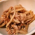 シバくに☆'s cooksnap of when they made 簡単！早うま！豚バラごぼう.