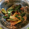 クック4A3U5Y☆'s cooksnap of when they made 叩き胡瓜〜梅和え〜.