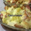 OyukarinO's cooksnap of when they made じゃがいもとウィンナーのマヨチーズ焼き❤.
