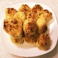 ●HaChi●'s cooksnap of when they made お弁当に♪カニタマはんぺんのボールフライ.
