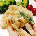 ｱﾕﾑﾝ's cooksnap of when they made 炊飯器で簡単 カオマンガイ☆.