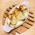 ｊｍｍｍ's cooksnap of when they made ゆで卵とかぼちゃの生クリームマヨグラタン.