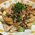 クックDRJR7D☆'s cooksnap of when they made 鳥そぼろと油揚げの納豆豆腐丼.